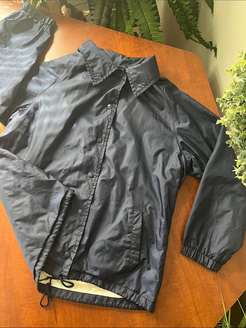 Vintage Current Seen Nylon Jacket Made in Russia Size 18W XXL